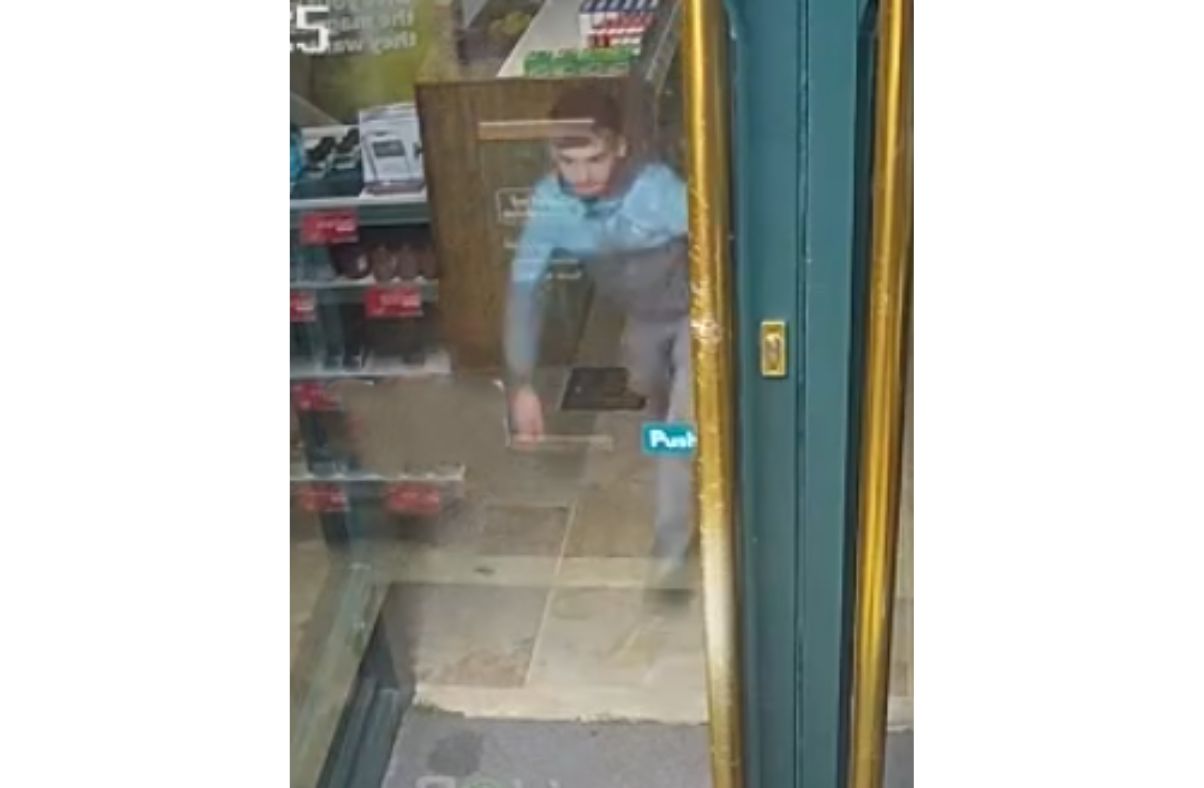 CCTV image released after window smashed at Barrow health store