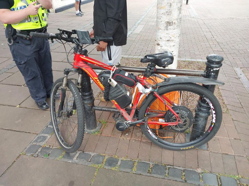Carlisle delivery driver’s illegal ebike to be crushed