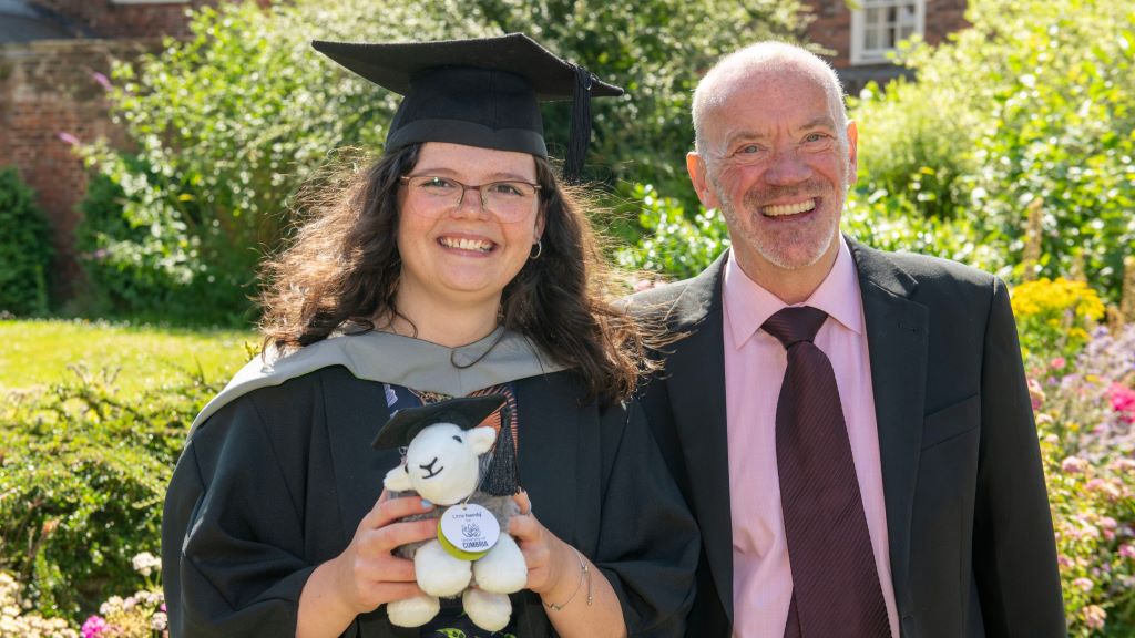 Partnership helped University of Cumbria student achieve her zoology dream