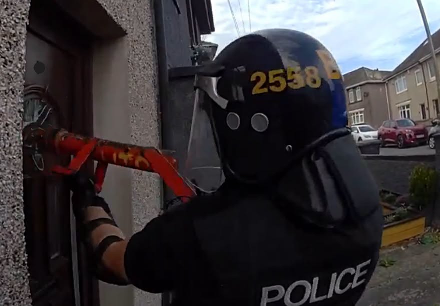 Arrest after drugs raid in Whitehaven