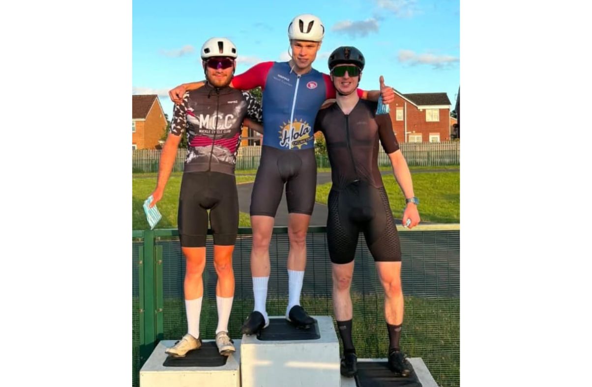 Impressive racing at Carlisle Cycle Circuit