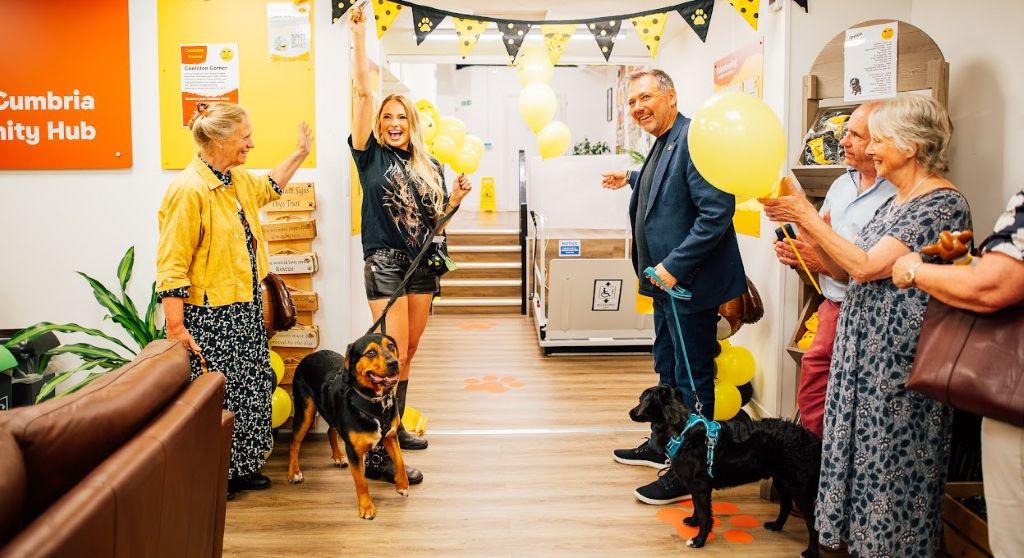 Dogs Trust celebrates opening its first community hub in Cumbria