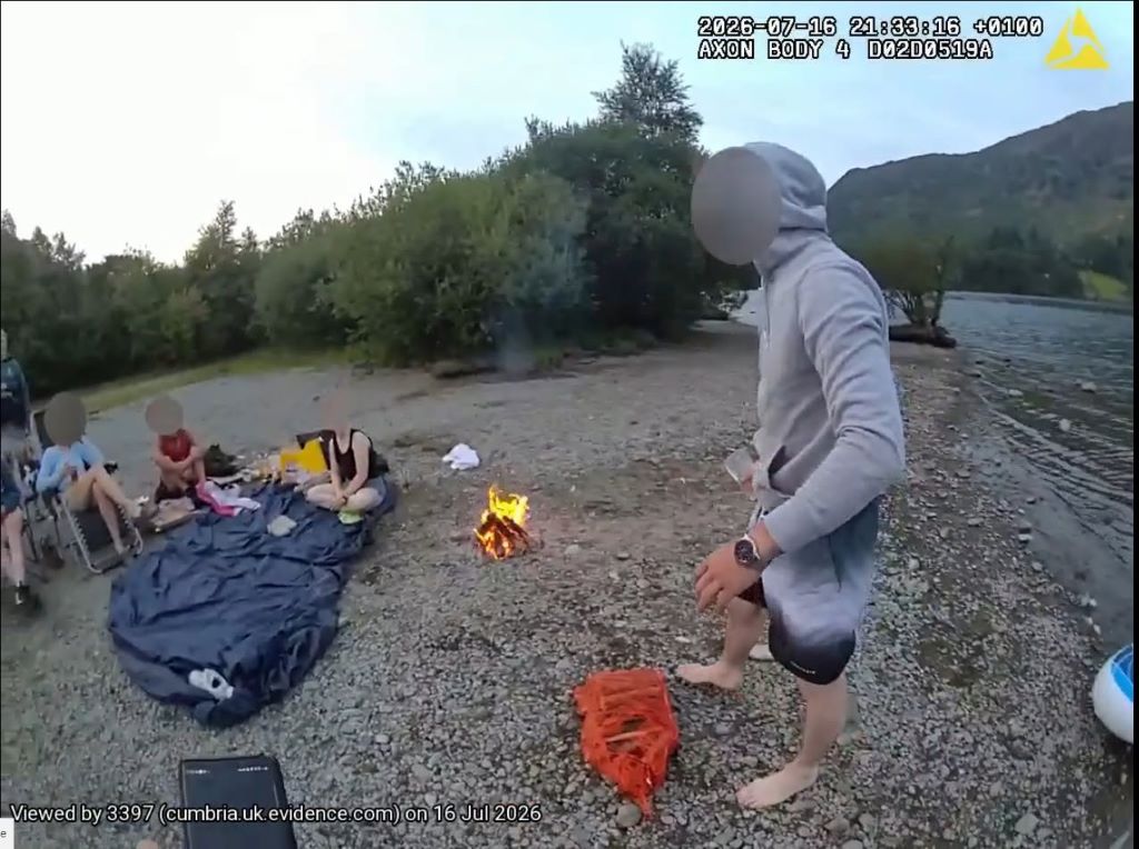 Fines issued after anti-social behaviour on Lake District shore