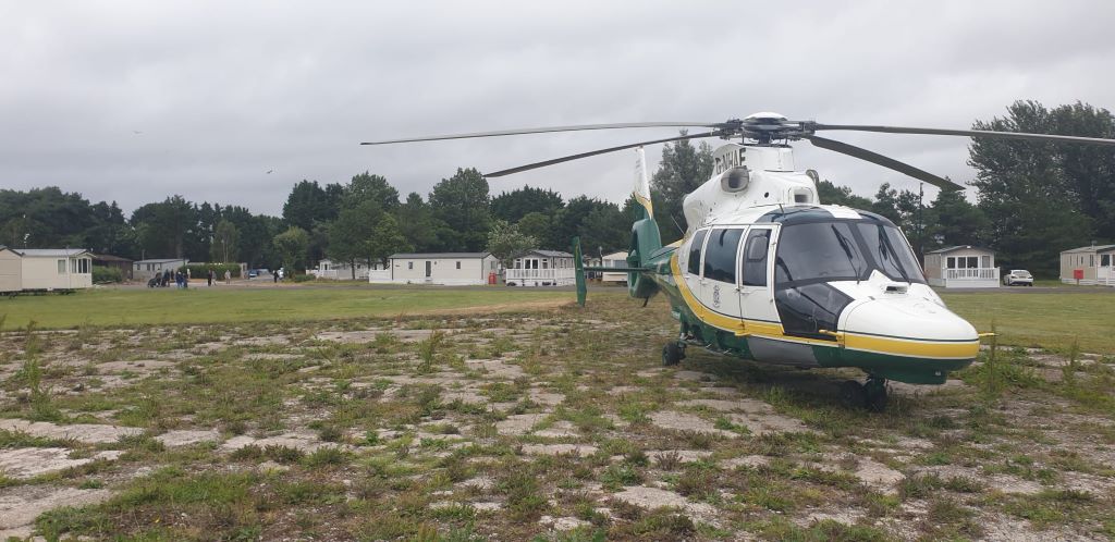 Air ambulance called to burns incident in Silloth