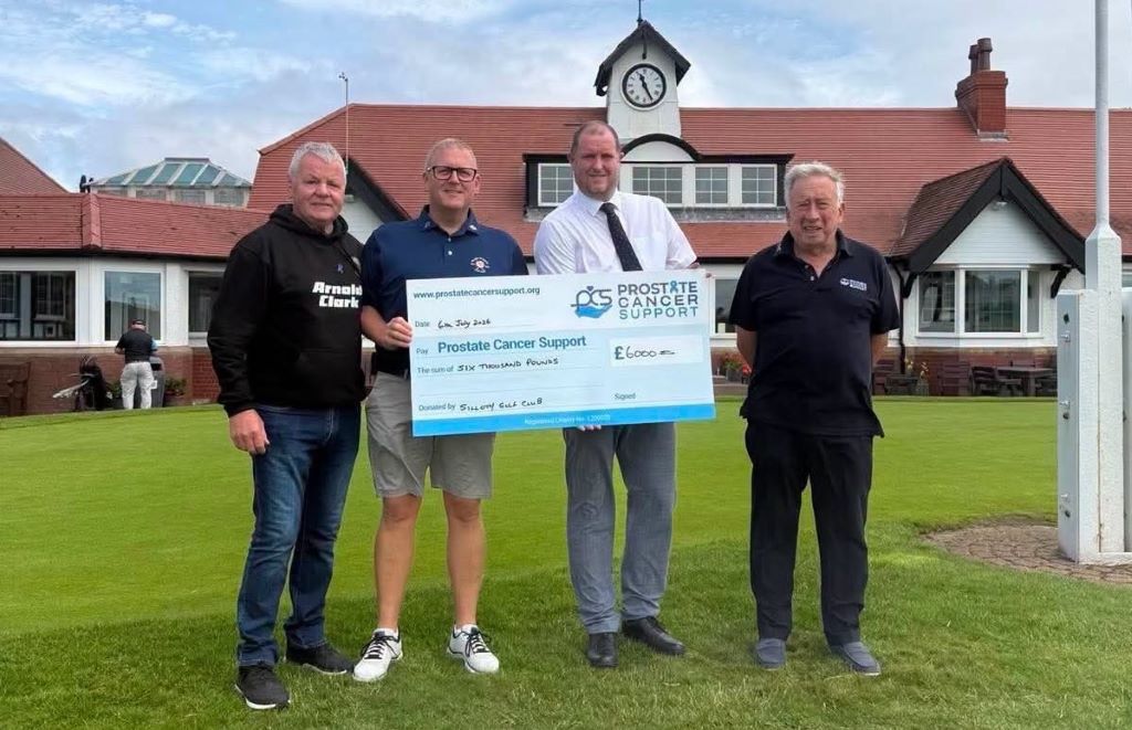 Prostate cancer charity golf day raises £9,000