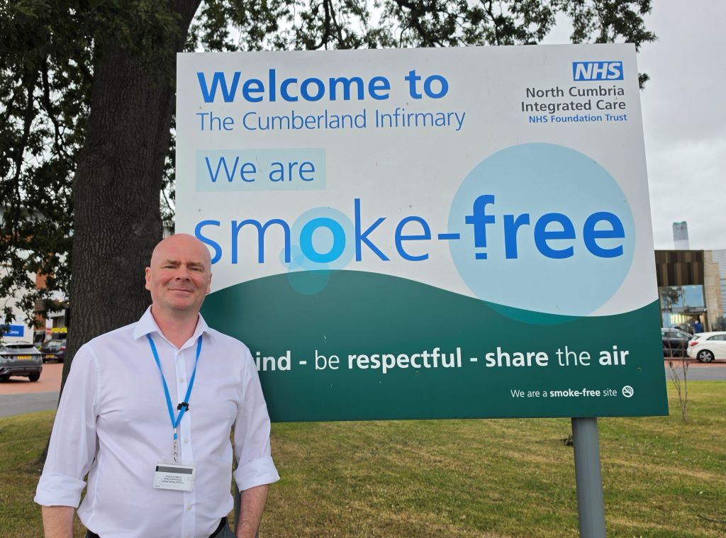 Campaign launches to keep north and West Cumbria’s hospitals smoke-free