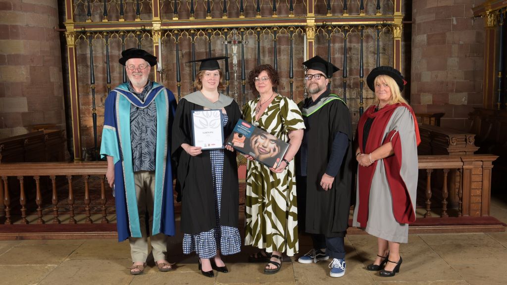 University of Cumbria illustration student wins graduation prize