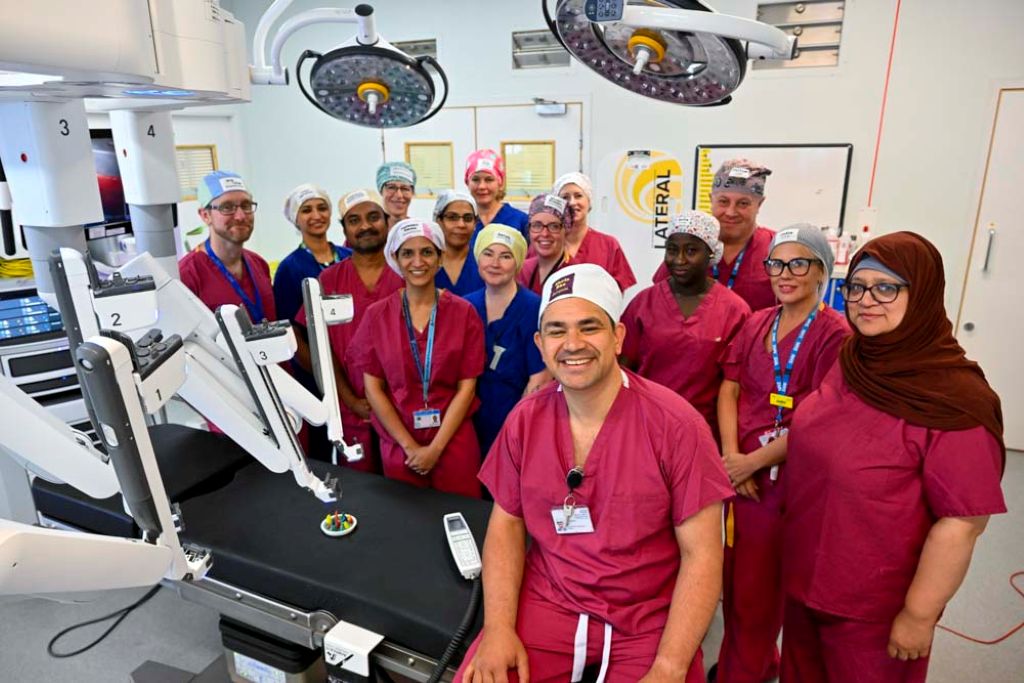 Robotic-assisted surgeries carried out in Cumbria for first time