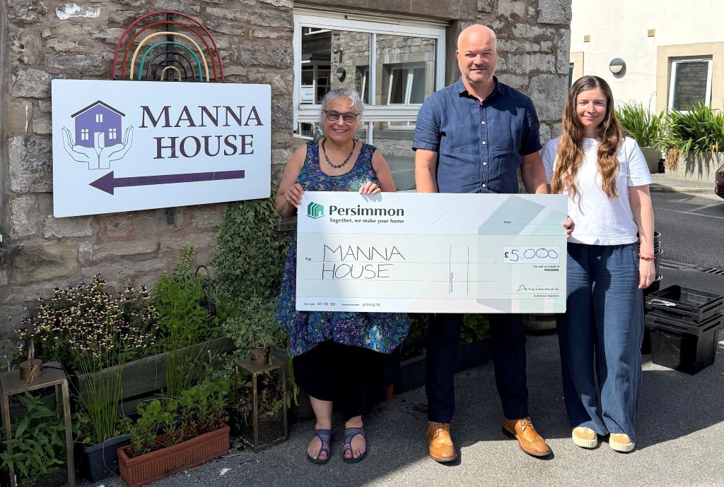 £5,000 boost for Kendal’s Manna House