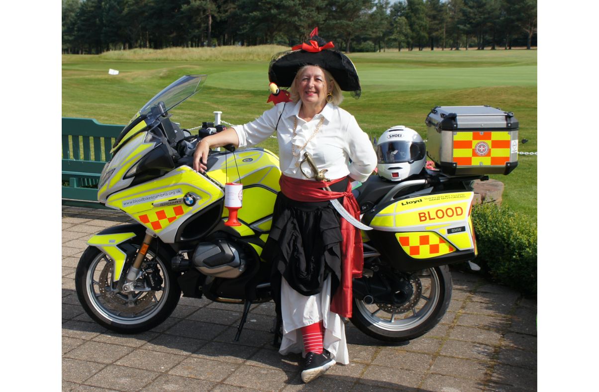 Penrith golfers raise cash for Blood Bikes Cumbria
