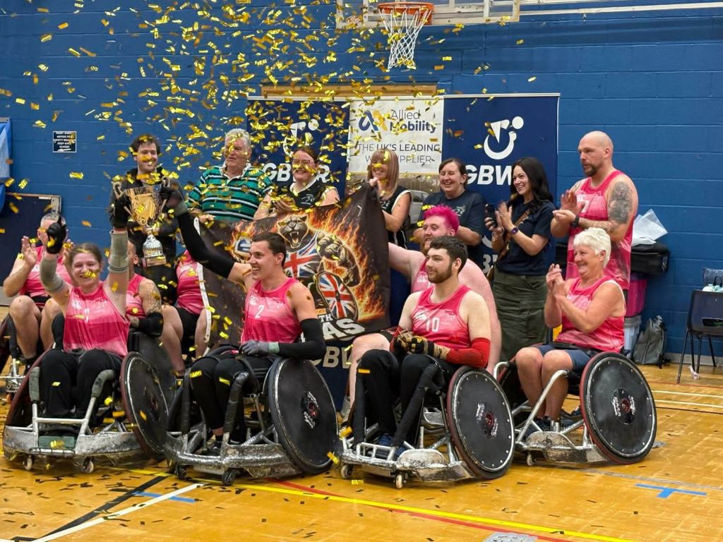 National title for Cumbrian wheelchair rugby team
