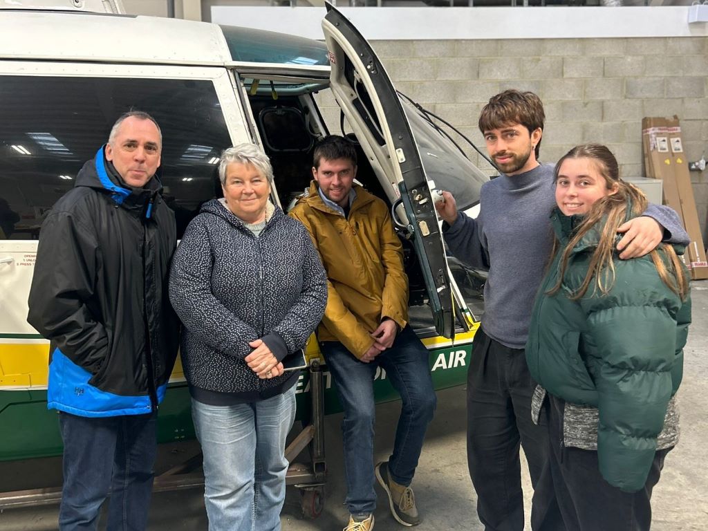 ‘We owe everything to the Great North Air Ambulance Service’