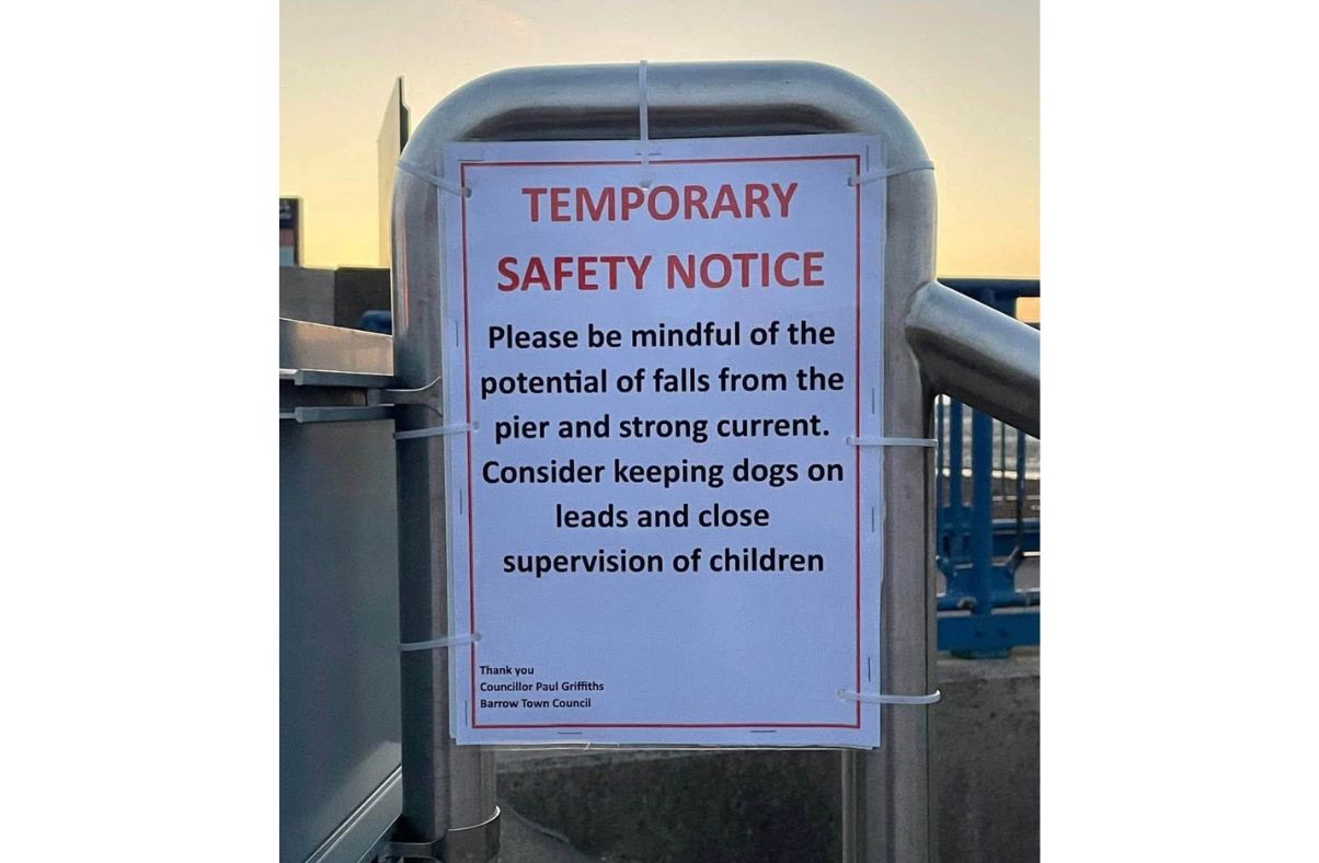 Safety sign still not installed two years after dog swept away by sea