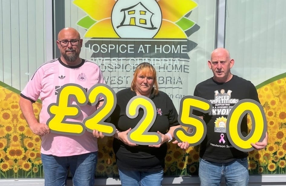 Uppies & Downies players raise £4,500 for charities