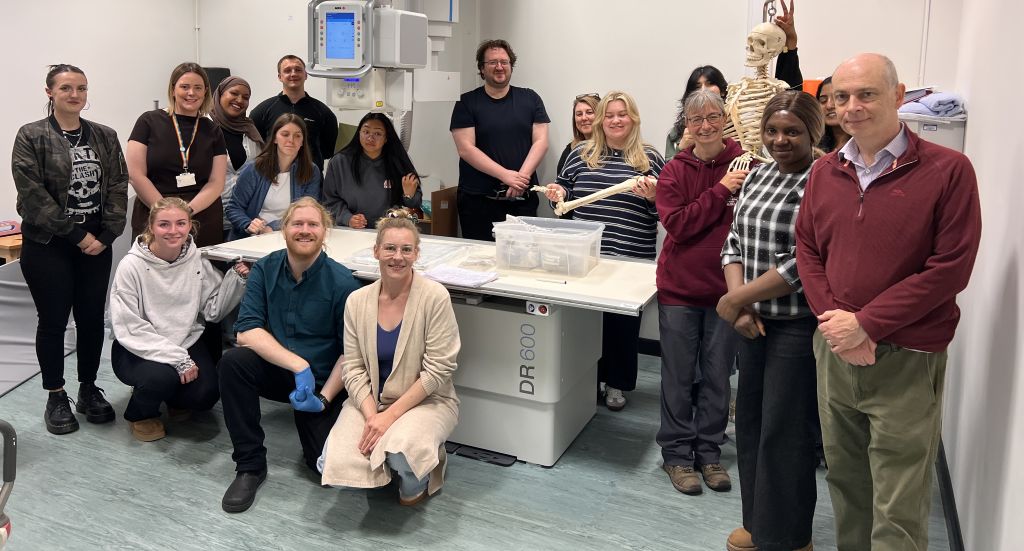 University of Cumbria radiography students help unlock Roman secrets