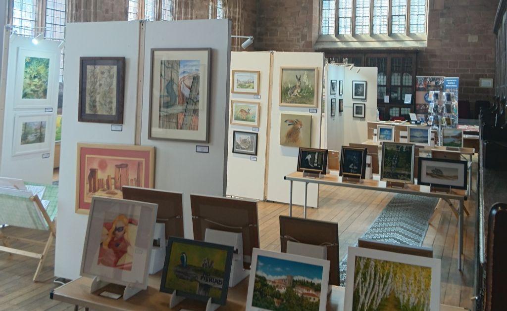 Cumbrian artists present 57th exhibition at Carlisle Cathedral