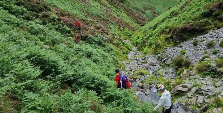 Young couple rescued after getting stuck on Lake District mountain