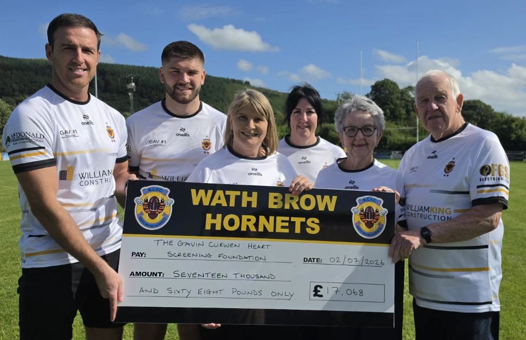 Charity day raises over £17,000 for Gavin Curwen Heart Screening Foundation